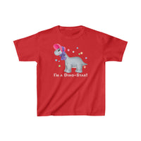 DINO-BUDDIES® - I'm a Dino-Star!® with Emily (Apatosaurus) - Cute Dinosaur T-Shirt Youth