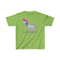 DINO-BUDDIES® - I'm a Dino-Star!® with Emily (Apatosaurus) - Cute Dinosaur T-Shirt Youth