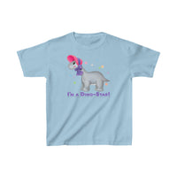 DINO-BUDDIES® - I'm a Dino-Star!® with Emily (Apatosaurus) - Cute Dinosaur T-Shirt Youth