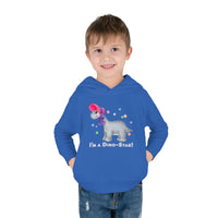 DINO-BUDDIES® - I'm a Dino-Star® with Emily (Apatosaurus) - Toddler Pullover Fleece Hoodie