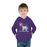 DINO-BUDDIES® - I'm a Dino-Star® with Emily (Apatosaurus) - Toddler Pullover Fleece Hoodie