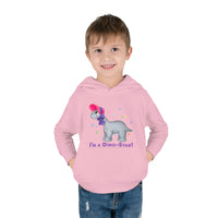 DINO-BUDDIES® - I'm a Dino-Star® with Emily (Apatosaurus) - Toddler Pullover Fleece Hoodie