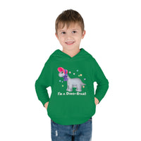 DINO-BUDDIES® - I'm a Dino-Star® with Emily (Apatosaurus) - Toddler Pullover Fleece Hoodie