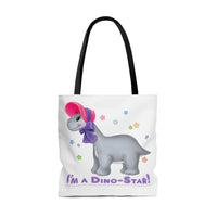 DINO-BUDDIES® - I'm a Dino-Star!® with Emily (Apatosaurus) - Tote Bag (Gusseted)