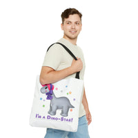 DINO-BUDDIES® - I'm a Dino-Star!® with Emily (Apatosaurus) - Tote Bag (Gusseted)