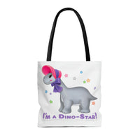 DINO-BUDDIES® - I'm a Dino-Star!® with Emily (Apatosaurus) - Tote Bag (Gusseted)