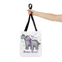 DINO-BUDDIES® - I'm a Dino-Star!® with Grammy & Pap (Apatosaurus) - Tote Bag (Gusseted)