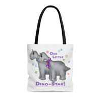 DINO-BUDDIES® - I'm a Dino-Star!® with Grammy & Pap (Apatosaurus) - Tote Bag (Gusseted)