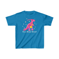DINO-BUDDIES® - I'm a Dino-Star!® with Jamie (Parasaurolophus) - Cute Dinosaur T-Shirt Youth