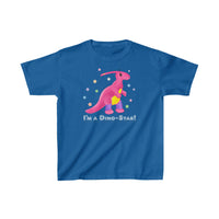 DINO-BUDDIES® - I'm a Dino-Star!® with Jamie (Parasaurolophus) - Cute Dinosaur T-Shirt Youth