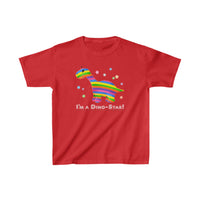 DINO-BUDDIES® - I'm a Dino-Star!® with Jamie (Parasaurolophus) - Cute Dinosaur T-Shirt Youth