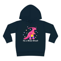 DINO-BUDDIES® - I'm a Dino-Star® with Jamie (Parasaurolophus) - Toddler Pullover Fleece Hoodie