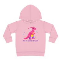 DINO-BUDDIES® - I'm a Dino-Star® with Jamie (Parasaurolophus) - Toddler Pullover Fleece Hoodie