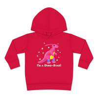 DINO-BUDDIES® - I'm a Dino-Star® with Jamie (Parasaurolophus) - Toddler Pullover Fleece Hoodie
