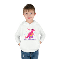 DINO-BUDDIES® - I'm a Dino-Star® with Jamie (Parasaurolophus) - Toddler Pullover Fleece Hoodie