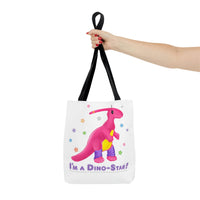 DINO-BUDDIES® - I'm a Dino-Star!® with Jamie (Parosaurolophus) - Tote Bag (Gusseted)