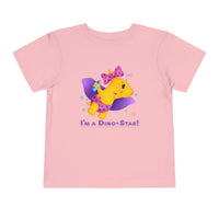 DINO-BUDDIES® - I'm a Dino-Star!® with Lisi (Pterodactyl) Flying - Cute Dinosaur T-Shirt Toddler
