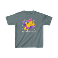 DINO-BUDDIES® - I'm a Dino-Star!® with Lisi (Pterodactyl) Flying - Cute Dinosaur T-Shirt Youth
