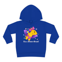 DINO-BUDDIES® - I'm a Dino-Star® with Lisi (Pterodactyl) Flying - Toddler Pullover Fleece Hoodie