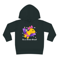 DINO-BUDDIES® - I'm a Dino-Star® with Lisi (Pterodactyl) Flying - Toddler Pullover Fleece Hoodie