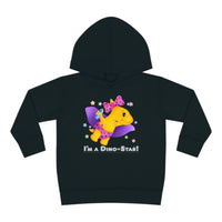 DINO-BUDDIES® - I'm a Dino-Star® with Lisi (Pterodactyl) Flying - Toddler Pullover Fleece Hoodie