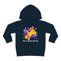 DINO-BUDDIES® - I'm a Dino-Star® with Lisi (Pterodactyl) Flying - Toddler Pullover Fleece Hoodie