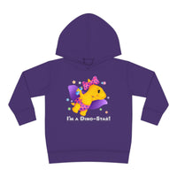 DINO-BUDDIES® - I'm a Dino-Star® with Lisi (Pterodactyl) Flying - Toddler Pullover Fleece Hoodie