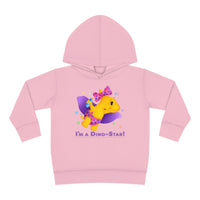 DINO-BUDDIES® - I'm a Dino-Star® with Lisi (Pterodactyl) Flying - Toddler Pullover Fleece Hoodie