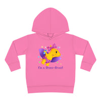 DINO-BUDDIES® - I'm a Dino-Star® with Lisi (Pterodactyl) Flying - Toddler Pullover Fleece Hoodie