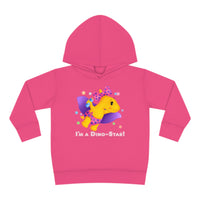 DINO-BUDDIES® - I'm a Dino-Star® with Lisi (Pterodactyl) Flying - Toddler Pullover Fleece Hoodie