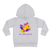 DINO-BUDDIES® - I'm a Dino-Star® with Lisi (Pterodactyl) Flying - Toddler Pullover Fleece Hoodie