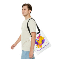 DINO-BUDDIES® - I'm a Dino-Star® with Lisi (Pterodactyl) Flying - Tote Bag (Gusseted)