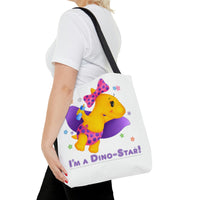 DINO-BUDDIES® - I'm a Dino-Star® with Lisi (Pterodactyl) Flying - Tote Bag (Gusseted)