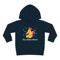 DINO-BUDDIES® - I'm a Dino-Star® with Lisi (Pterodactyl) - Toddler Pullover Fleece Hoodie