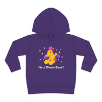 DINO-BUDDIES® - I'm a Dino-Star® with Lisi (Pterodactyl) - Toddler Pullover Fleece Hoodie