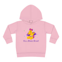 DINO-BUDDIES® - I'm a Dino-Star® with Lisi (Pterodactyl) - Toddler Pullover Fleece Hoodie