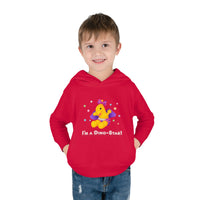 DINO-BUDDIES® - I'm a Dino-Star® with Lisi (Pterodactyl) - Toddler Pullover Fleece Hoodie