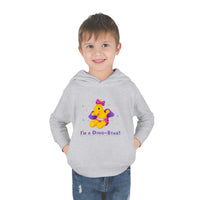 DINO-BUDDIES® - I'm a Dino-Star® with Lisi (Pterodactyl) - Toddler Pullover Fleece Hoodie