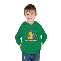 DINO-BUDDIES® - I'm a Dino-Star® with Lisi (Pterodactyl) - Toddler Pullover Fleece Hoodie