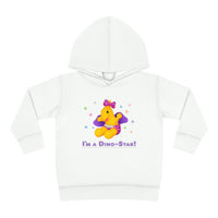 DINO-BUDDIES® - I'm a Dino-Star® with Lisi (Pterodactyl) - Toddler Pullover Fleece Hoodie