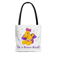 DINO-BUDDIES® - I'm a Dino-Star!® with Lisi (Pterodactyl) - Tote Bag (Gusseted)