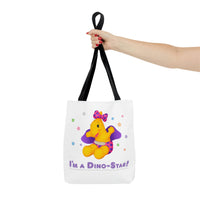 DINO-BUDDIES® - I'm a Dino-Star!® with Lisi (Pterodactyl) - Tote Bag (Gusseted)