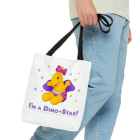 DINO-BUDDIES® - I'm a Dino-Star!® with Lisi (Pterodactyl) - Tote Bag (Gusseted)