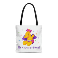 DINO-BUDDIES® - I'm a Dino-Star!® with Lisi (Pterodactyl) - Tote Bag (Gusseted)