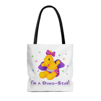 DINO-BUDDIES® - I'm a Dino-Star!® with Lisi (Pterodactyl) - Tote Bag (Gusseted)