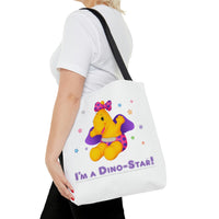 DINO-BUDDIES® - I'm a Dino-Star!® with Lisi (Pterodactyl) - Tote Bag (Gusseted)