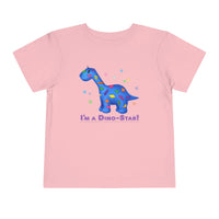 DINO-BUDDIES® - I'm a Dino-Star!® with Patches (Apatosaurus) - Cute Dinosaur T-Shirt Toddler