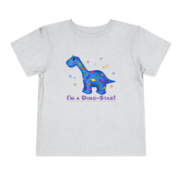 DINO-BUDDIES® - I'm a Dino-Star!® with Patches (Apatosaurus) - Cute Dinosaur T-Shirt Toddler