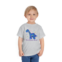 DINO-BUDDIES® - I'm a Dino-Star!® with Patches (Apatosaurus) - Cute Dinosaur T-Shirt Toddler