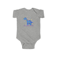 DINO-BUDDIES® - I'm a Dino-Star® with Patches (Apatosaurus) - Infant Fine Jersey Bodysuit